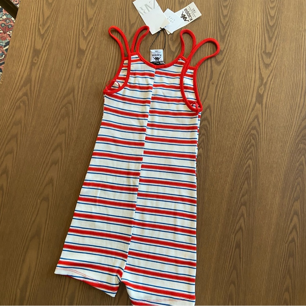 Zara Kappa limited edition ribbed jersey romper - Picture 5 of 6